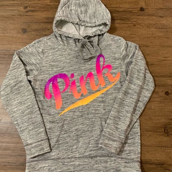 PINK VS OMBRÉ SIGNATURE HOODIE/JOGGER PANTS OUTFIT S - Picture 8 of 13